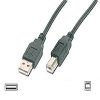 IGLOO USB 2.0, USB A M - USB B M, NERO, 5M [MB-74]