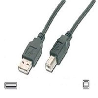 IGLOO USB 2.0, USB A M - USB B M, NERO, 5M [MB-74]