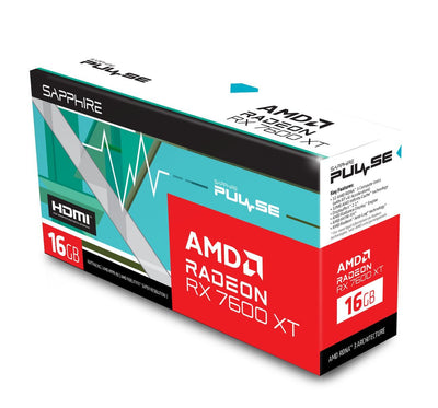 Sapphire PULSE Radeon RX 7600 XT AMD 16 GB GDDR6 [11339-04-20G]