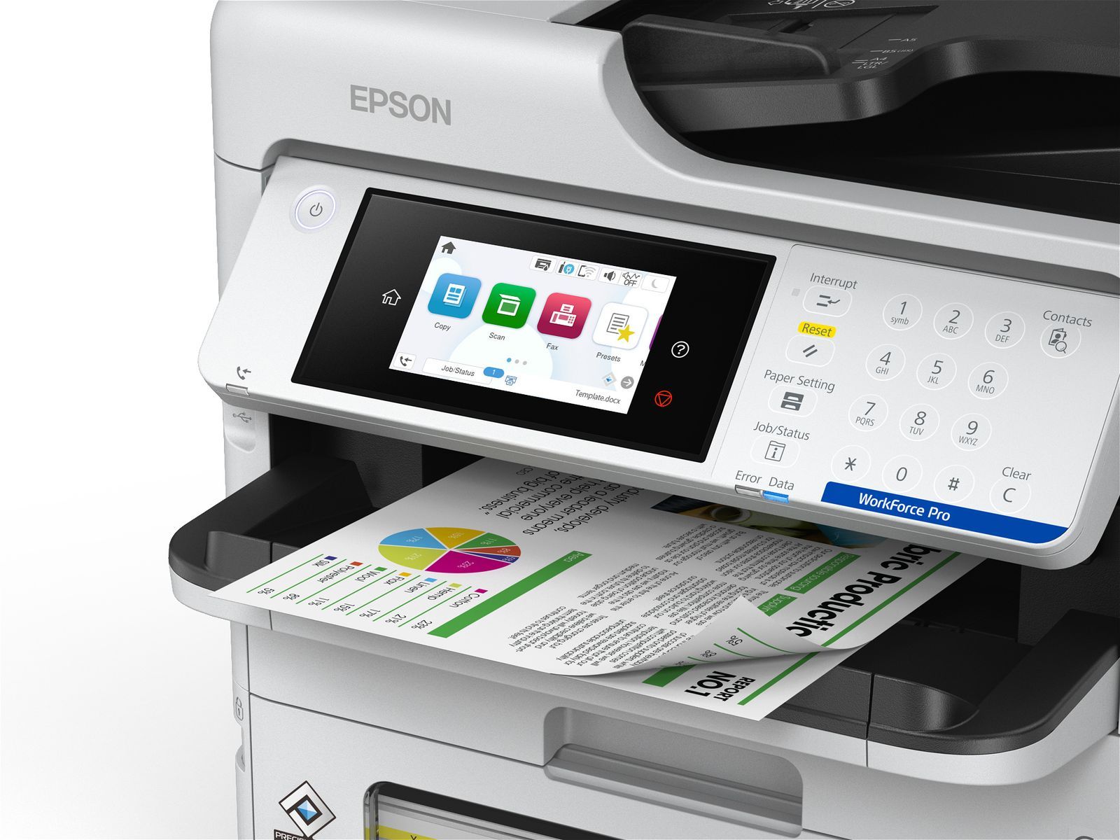 Epson WorkForce Pro EM-C800RDWF Ad inchiostro A4 4800 x 1200 DPI 35 ppm Wi-Fi [C11CK19401]