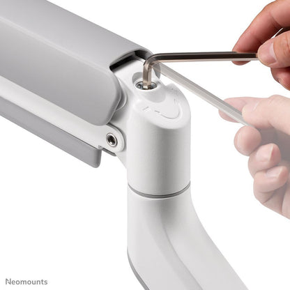 Neomounts DS70-450WH1 Braccio per monitor 17-42" - molla a gas - Topfix - 180-stop [DS70-450WH1]