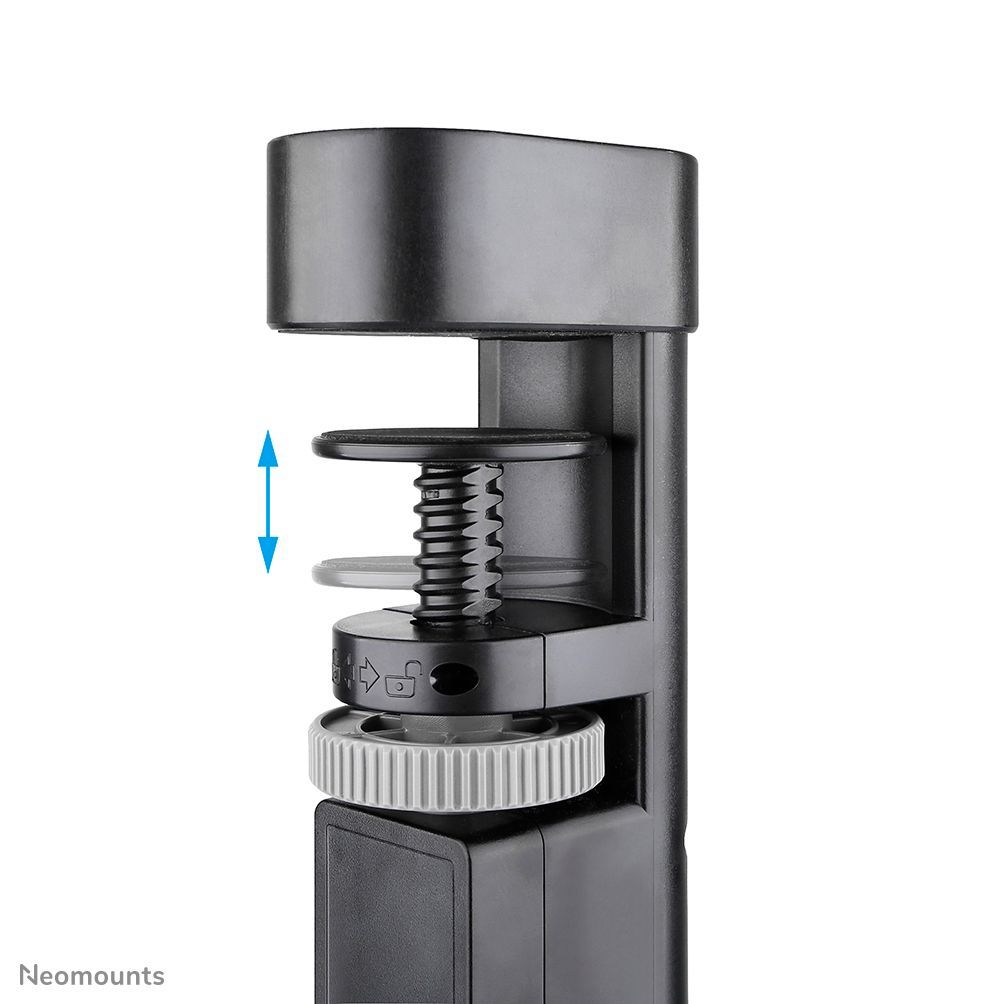 Neomounts DS22-840BL6 Multipresa da tavolo con morsetto e porte USB-C e USB-A - ricarica rapida [DS22-840BL6]
