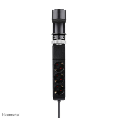 Neomounts DS22-840BL6 Multipresa da tavolo con morsetto e porte USB-C e USB-A - ricarica rapida [DS22-840BL6]