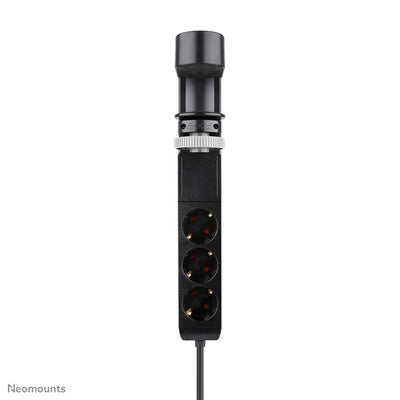 Neomounts DS22-840BL6 Multipresa da tavolo con morsetto e porte USB-C e USB-A - ricarica rapida [DS22-840BL6]