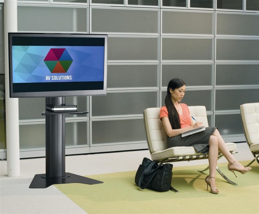 Chief LFAUB supporto da tavolo per Tv a schermo piatto 2,03 m (80") Nero Pavimento [CHLFAUB]