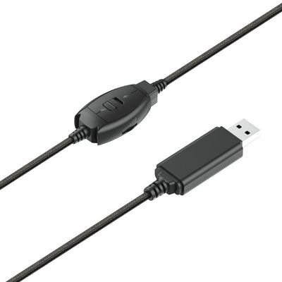 Trust Rydo Auricolare Cablato A Padiglione Musica e Chiamate USB tipo A Nero [24133]