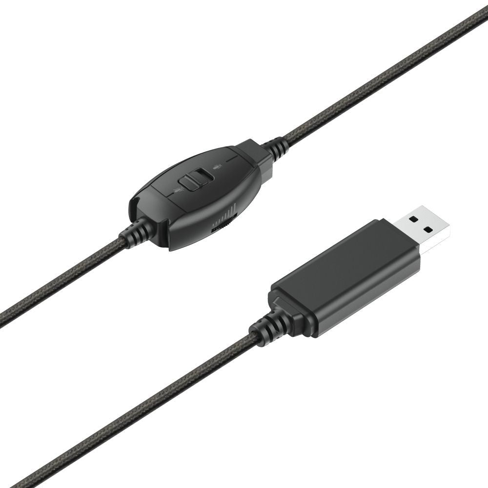 Trust Rydo Auricolare Cablato A Padiglione Musica e Chiamate USB tipo A Nero [24133]