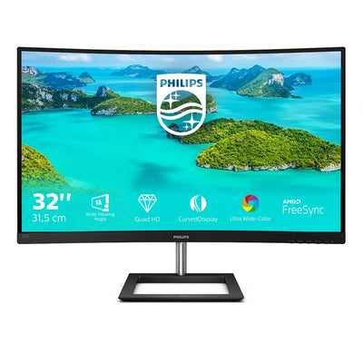 Philips E Line 325E1C/00 Monitor PC 80 cm (31.5") 2560 x 1440 Pixel Quad HD LCD Nero [325E1C/00]