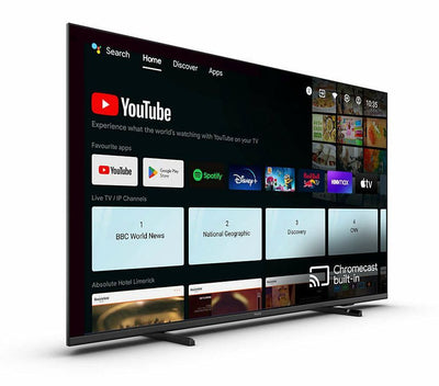 Philips 50HFL4518U/12 TV Hospitality 127 cm (50") 4K Ultra HD 350 cd/m Smart TV Nero 20 W [50HFL4518U/12]