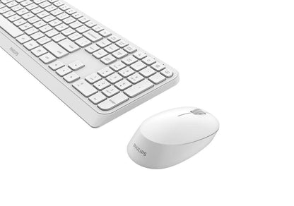 Philips 3000 series SPT6307W/34 tastiera Mouse incluso Universale RF Wireless QWERTY Inglese Bianco [SPT6307W/34]