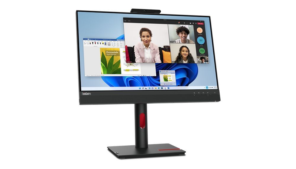 Lenovo ThinkCentre Tiny-In-One 24 Gen 5 LED display 60,5 cm (23.8") 1920 x 1080 Pixel Full HD Nero [12NAGAT1EU]