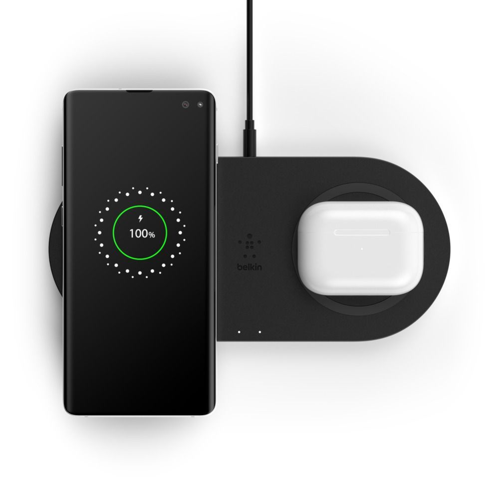Belkin TAPPETINO DI RICARICA WIRELESS DOPPIO 2 X 10W [WIZ002VFBK]