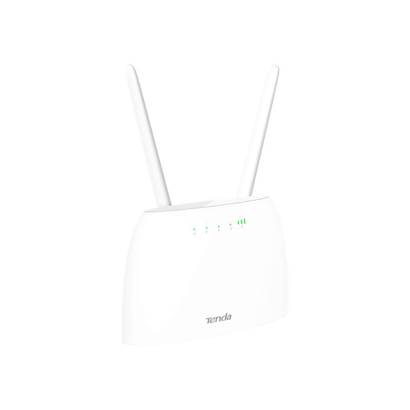 Tenda N300 router wireless Fast Ethernet Banda singola (2.4 GHz) 4G Bianco [4G06]