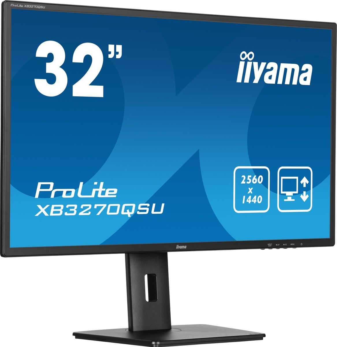 iiyama ProLite XB3270QSU-B1 Monitor PC 80 cm (31.5") 2560 x 1440 Pixel Quad HD LED Nero [XB3270QSU-B1]
