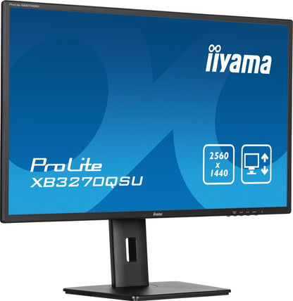 iiyama ProLite XB3270QSU-B1 Monitor PC 81,3 cm (32") 2560 x 1440 Pixel Wide Quad HD LED Nero [XB3270QSU-B1]