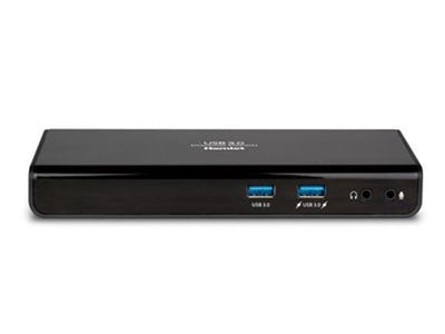 Hamlet Docking Station USB 3.0 Dual Display dual display DVI e HDMI, hub con 6 porte usb, LAN E AUDIO [HDOCKS300]
