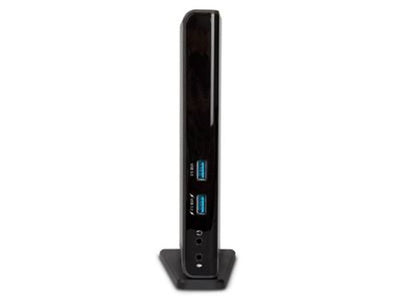 Hamlet Docking Station USB 3.0 Dual Display dual display DVI e HDMI, hub con 6 porte usb, LAN E AUDIO [HDOCKS300]