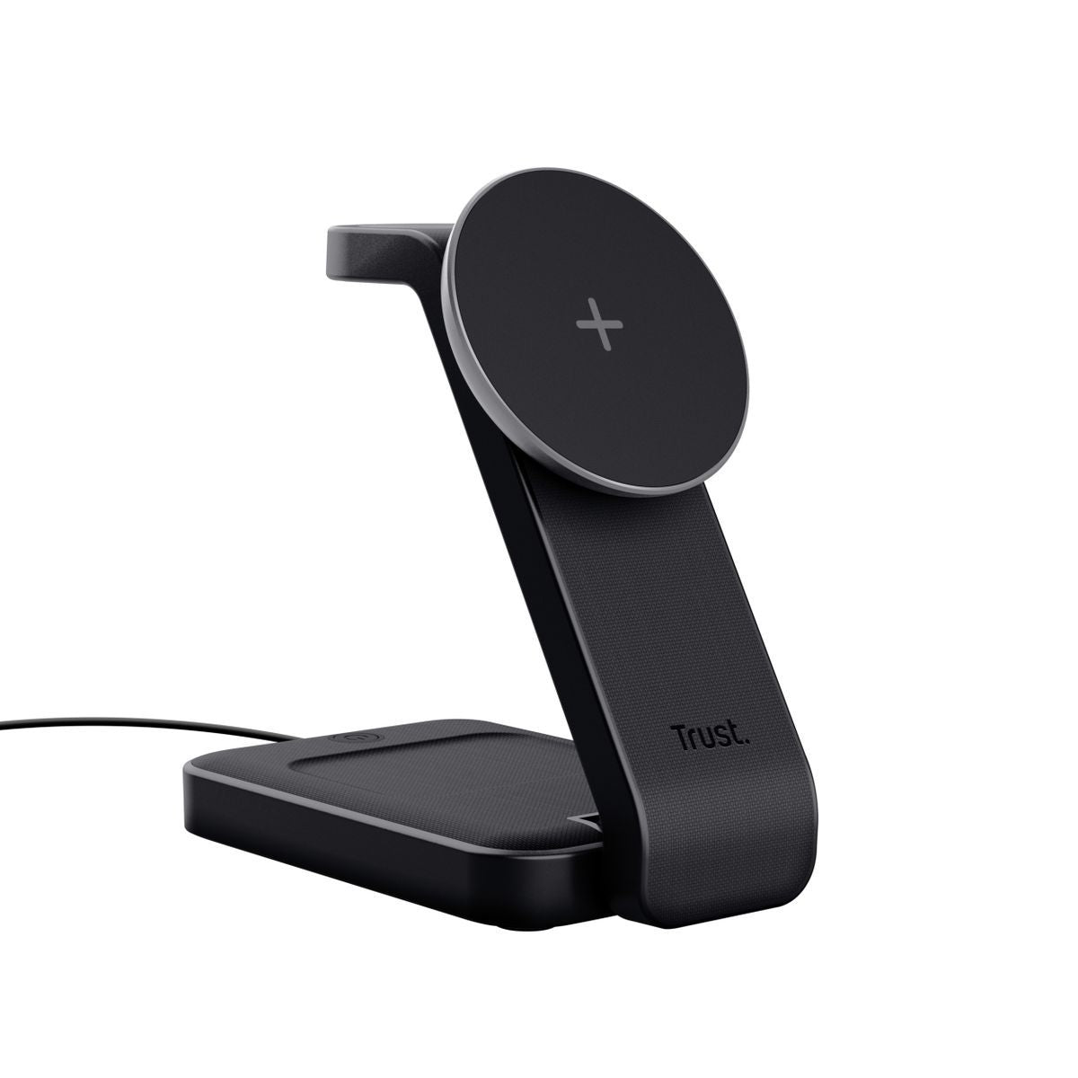 Trust Viro Cuffie, Auricolare, Smartphone, Orologio intelligente Nero USB Carica wireless [25464]
