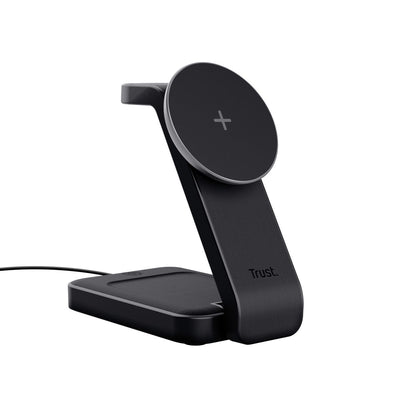 Trust Viro Cuffie, Auricolare, Smartphone, Orologio intelligente Nero USB Carica wireless [25464]