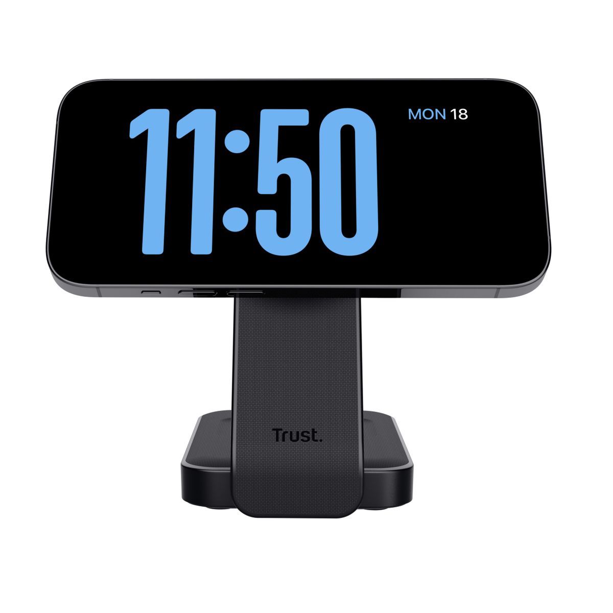 Trust Viro Supporto di ricarica magnetico wireless 3 in 1 - Nero [25464]