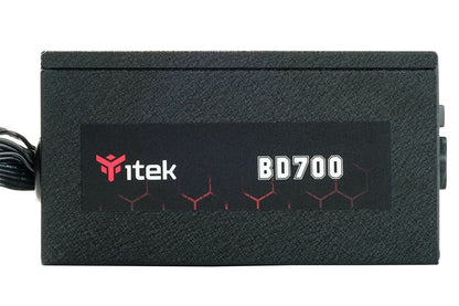 itek BD700 alimentatore per computer 700 W 24-pin ATX ATX Nero [ITPSEBD700]