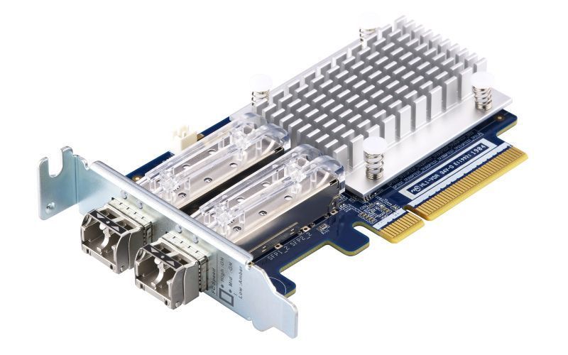 QNAP QXP-16G2FC scheda di rete e adattatore Interno Fibra 14025 Mbit/s [QXP-16G2FC]
