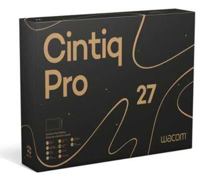 Wacom Cintiq Pro 27 tavoletta grafica Nero 5080 lpi (linee per pollice) 596 x 335 mm [DTH271K0B]