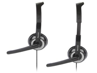 Hamlet HHEADMUS-C cuffia e auricolare Cablato A Padiglione Musica e Chiamate USB tipo-C Nero [HHEADMUS-C]