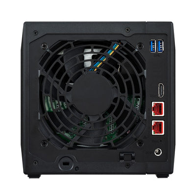 Asustor AS5404T server NAS e di archiviazione Intel Celeron N5105 4 GB DDR4 0 TB ADM Nero [AS5404T]