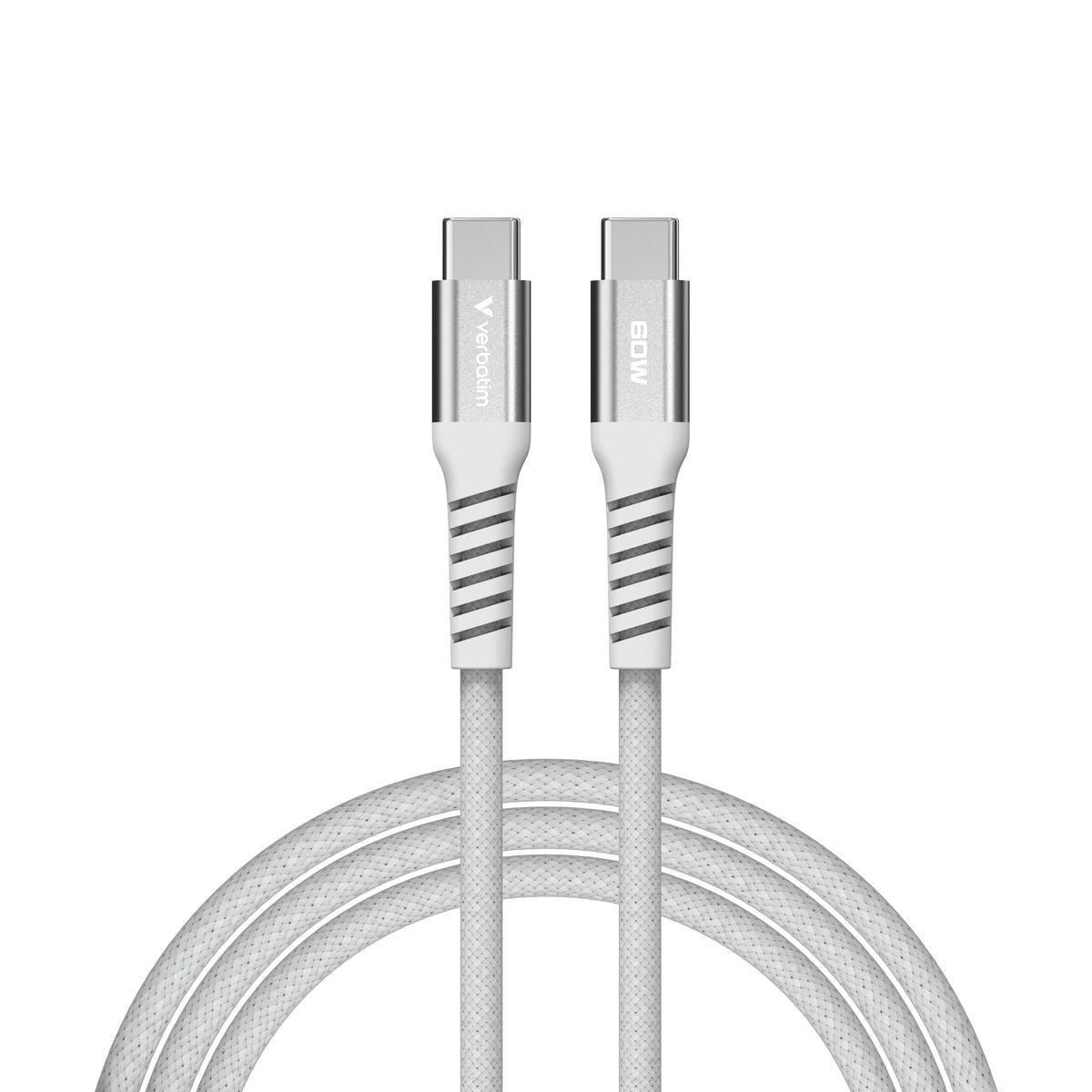 VERBATIM CAVO MAGNETICO SYNC CHARGE USB-C TO USB-C 60W MAGNETIC 120 CM GRIGIO [31850]