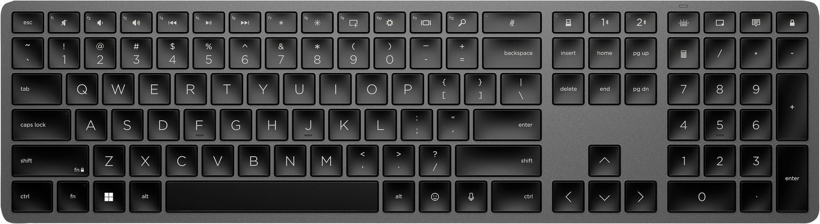 HP Tastiera wireless 975 ricaricabile e retroilluminata [3Z726AA#ABZ]