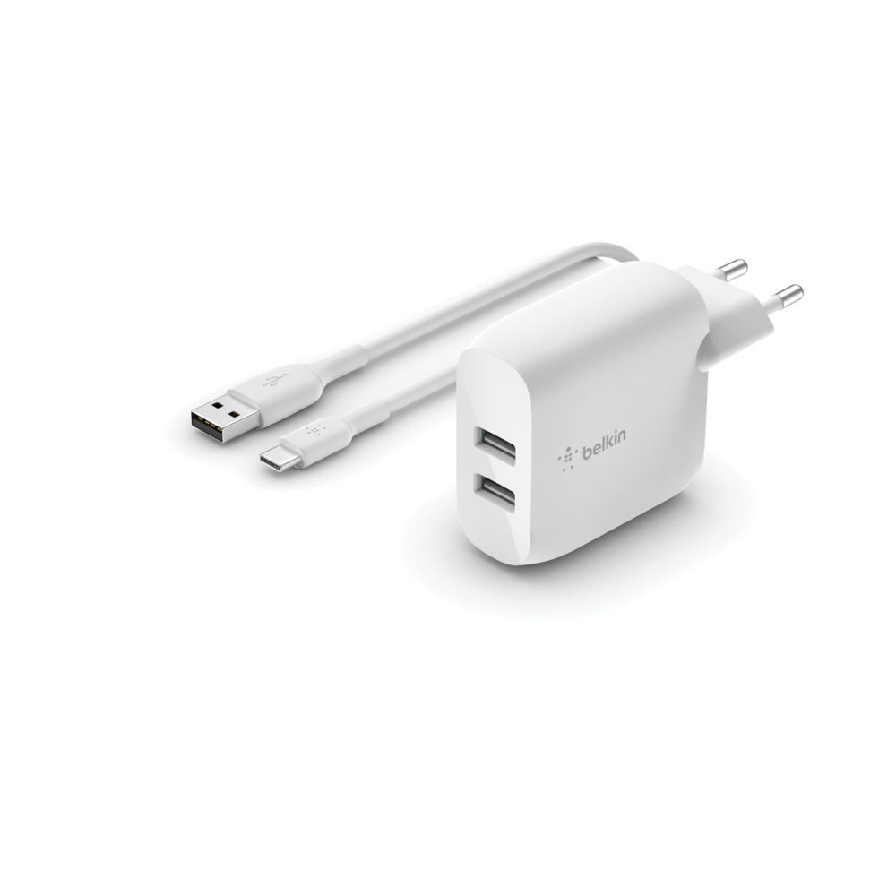 Belkin WCE001VF1MWH Caricabatterie per dispositivi mobili Universale Bianco AC Interno [WCE001VF1MWH]