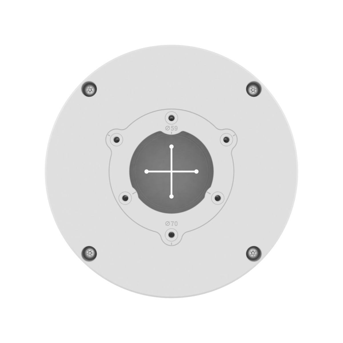 BACK BOX, ALLUMINIO, BIANCA, PESO 390G(0.86LB), CO [SBO-140BW] - ITPartners