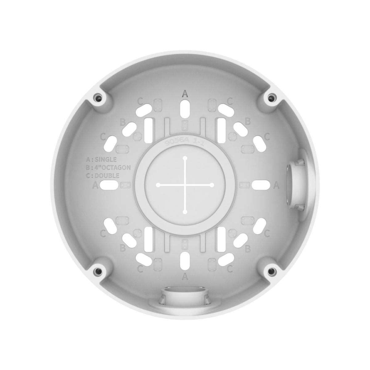 BACK BOX, ALLUMINIO, BIANCA, PESO 390G(0.86LB), CO [SBO-140BW] - ITPartners