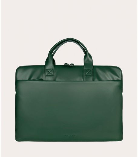 ISOTTA BORSA SUPERSLIM 15.6 VERDE SC. [BSISO1516-V]