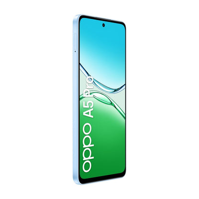 OPPO A5 Pro Smartphone, Foto AI 50MP, Frontale 8MP, Display 6.67 90HZ LCD HD+, 5800mAh, RAM 8(Esp4GB/6GB/8GB)+ROM 256GB (esp1TB), IP69, [Versione Italia], Feather Blue [110010348164]