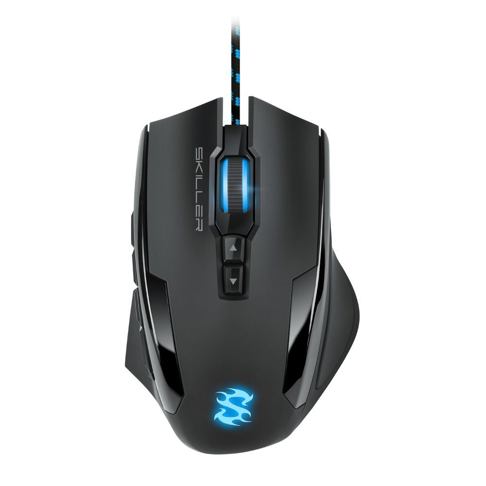 Sharkoon Skiller SGM1 mouse Mano destra USB tipo A Ottico 10800 DPI [SKILLERSGM1]