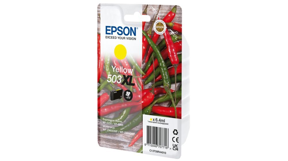 Epson Singlepack Yellow 503XL Ink [C13T09R44010]