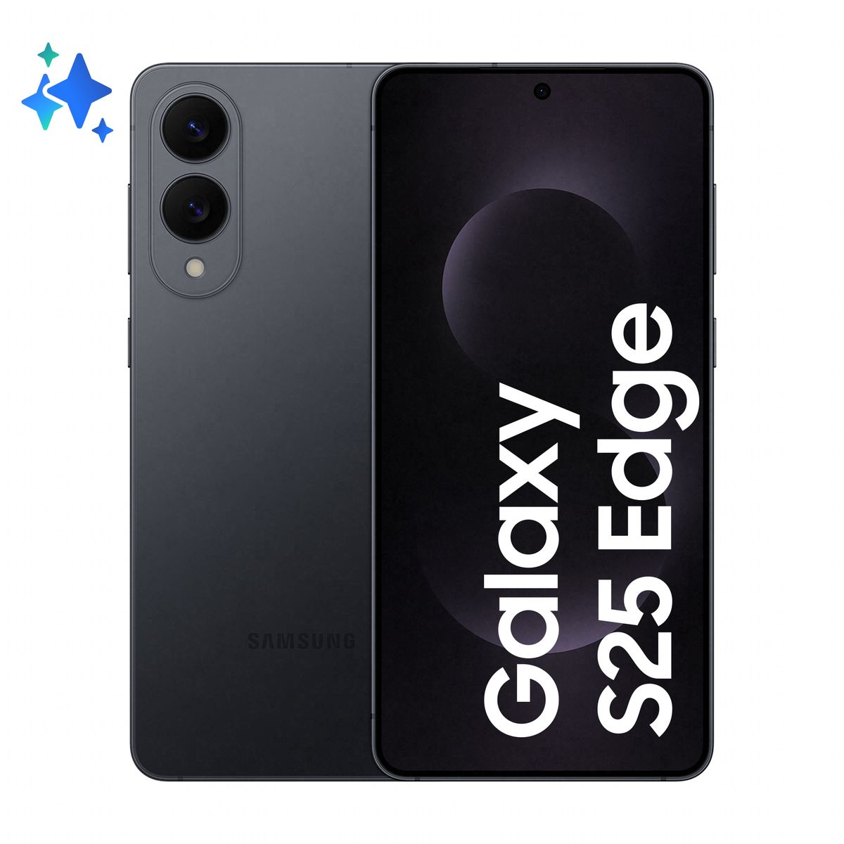 GALAXY S25 EDGE 12GB+512GB TITANIUM JETBLACK [SM-S937BZKGEUE]