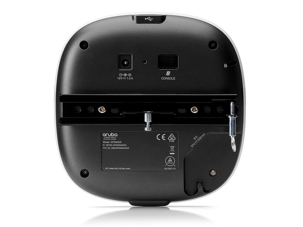 HPE Aruba Networking AP-505 (RW) Dual Radio 2x2 802.11ax Internal Antennas Unified Campus AP [R2H28A]