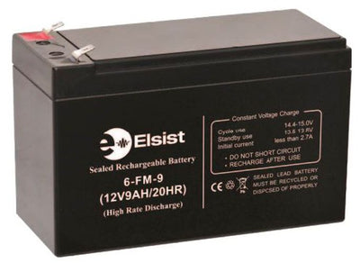 Elsist BT009R Acido piombo (VRLA) 12 V 9 Ah [EL-BT009R]