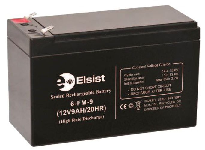 Elsist BT009R Acido piombo (VRLA) 12 V 9 Ah [EL-BT009R]