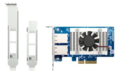 QNAP QXG-10G2T scheda di rete e adattatore Interno Ethernet 10000 Mbit/s [QXG-10G2T]