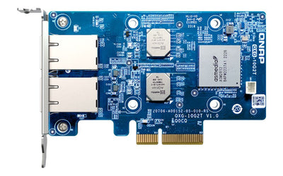 QNAP QXG-10G2T scheda di rete e adattatore Interno Ethernet 10000 Mbit/s [QXG-10G2T]