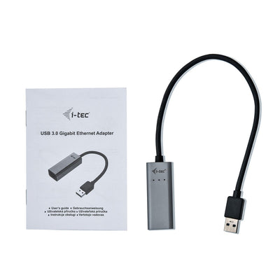 i-tec Metal U3METALGLAN scheda di rete e adattatore Ethernet 1000 Mbit/s [U3METALGLAN]