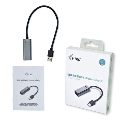 i-tec Metal U3METALGLAN scheda di rete e adattatore Ethernet 1000 Mbit/s [U3METALGLAN]