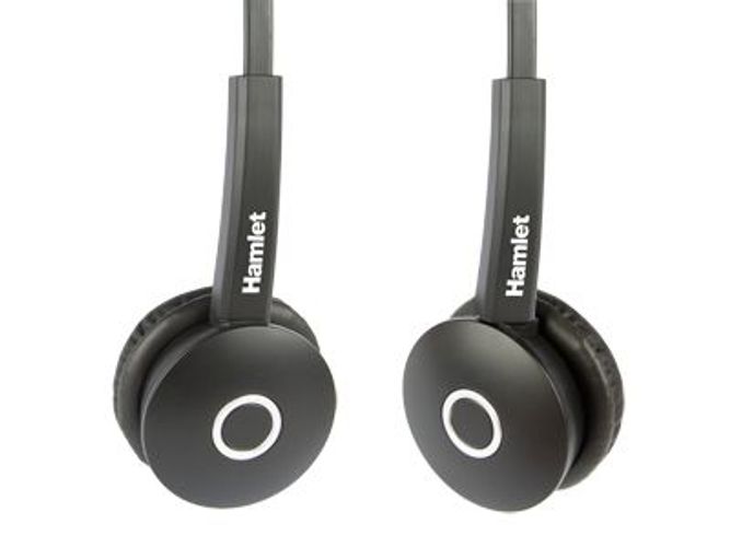 Hamlet HHEADM-CJS cuffia e auricolare Cablato A Padiglione Ufficio USB tipo-C Nero [HHEADM-CJS]