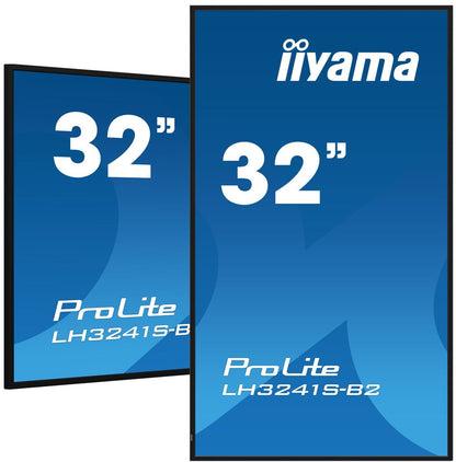 iiyama LH3241S-B2 visualizzatore di messaggi Design chiosco 80 cm (31.5") LED 350 cd/m Full HD Nero 24/7 [LH3241S-B2]