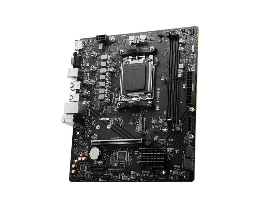 MSI PRO A620M-B scheda madre AMD A620 Socket AM5 micro ATX [PROA620M-B]