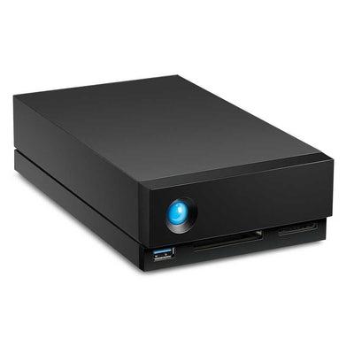 LaCie 1big Dock disco rigido esterno 16 TB 7200 Giri/min 3.5" USB tipo A 3.2 Gen 1 (3.1 Gen 1) Nero [STHS16000800]